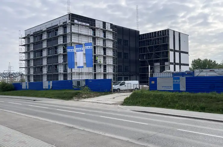 Budowa nowej siedziby II Komisariatu Policji w Rzeszowie [kwiecień 2024]